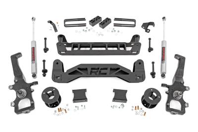 Rough Country Suspension Systems - Rough Country 52330 4" Suspension Lift Kit for 04-08 Ford F150 RWD