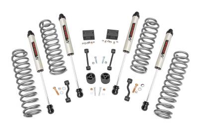 Rough Country Suspension Systems - Rough Country 66670 2.5" V2 Lift Kit for 18-23 Wrangler JL Rubicon 4DR