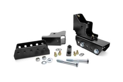 Rough Country Suspension Systems - Rough Country 1117 Rear Leaf Spring Shackle Relocation Kit for Cherokee XJ