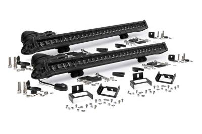 Rough Country Suspension Systems - Rough Country 70771 Grille Mount 30" LED Light Bar Kit for 11-16 Ford Super Duty