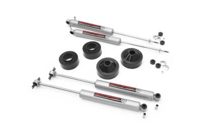 Rough Country Suspension Systems - Rough Country 1.75" Suspension Lift Kit for 07-18 Jeep Wrangler JK 4WD 65130