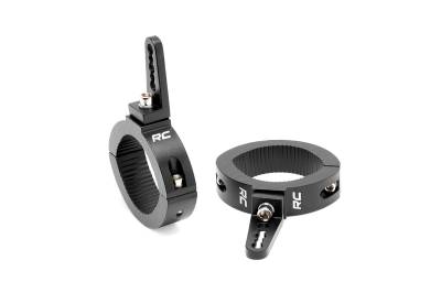 Rough Country Suspension Systems - Rough Country Universal LED Light Mount Clamp Black for 2.5"-3" Tube 70172