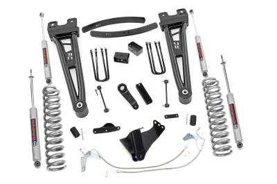 Rough Country Suspension Systems - Rough Country 538.20 6" Suspension Lift Kit for 08-10 Ford F250/F350 4WD Diesel