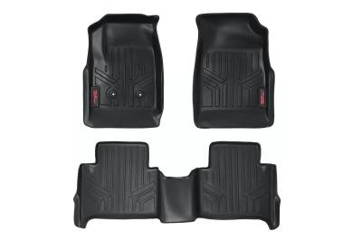 Rough Country Suspension Systems - Rough Country M-21513 Front/Rear Floor Liners Black 15-22 Colorado/Canyon Crew