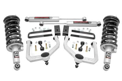 Rough Country Suspension Systems - Rough Country 83432 3" N3 Struts Suspension Lift Kit for 04-24 Nissan Titan
