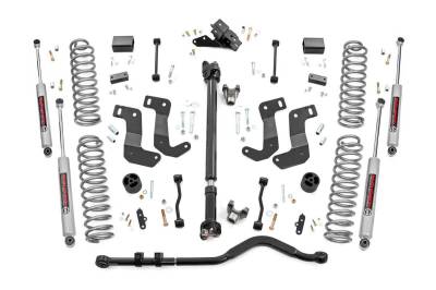 Rough Country Suspension Systems - Rough Country 62730 3.5" Lift Kit C/A Drop D/S for 18-23 Wrangler JL 2DR 4WD