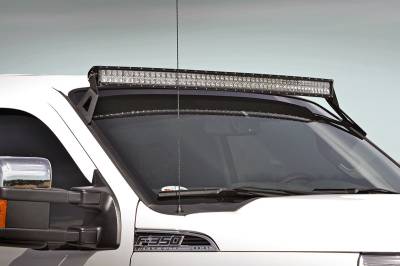 Rough Country Suspension Systems - Rough Country Upper Windshield 54" Light Bar Mounts Ford Super Duty 70516