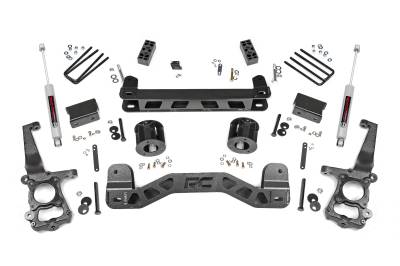 Rough Country Suspension Systems - Rough Country 55130 4" Suspension Lift Kit for 15-20 Ford F150 RWD