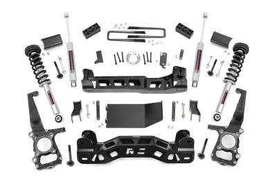 Rough Country Suspension Systems - Rough Country 57431 4" N3 Struts Suspension Lift Kit for 14 Ford F150 4WD