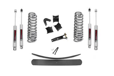 Rough Country Suspension Systems - Rough Country 400-70-7630 2.5" Suspension Lift Kit for 70-76 Ford F100 4WD