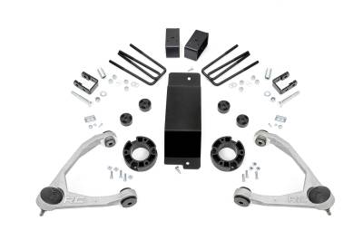 Rough Country Suspension Systems - Rough Country 18901 3.5" Lift Kit for 14-16 Sierra 1500 Denali Mag-Ride Alu/Cast