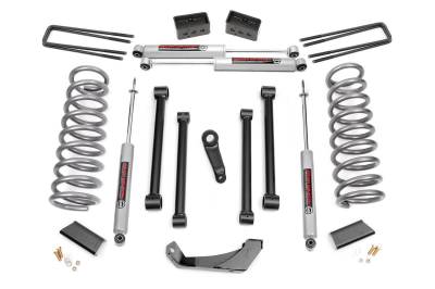 Rough Country Suspension Systems - Rough Country 372.20 5" Suspension Lift Kit for 00-01 RAM 1500 4WD