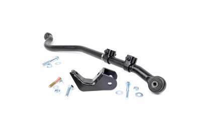 Rough Country Suspension Systems - Rough Country 1044 Adjustable Front Track Bar 0-3.5" Lift for 97-06 Wrangler TJ