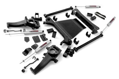 Rough Country Suspension Systems - Rough Country 381.20 5" Suspension Lift Kit for 02-05 RAM 1500 4WD