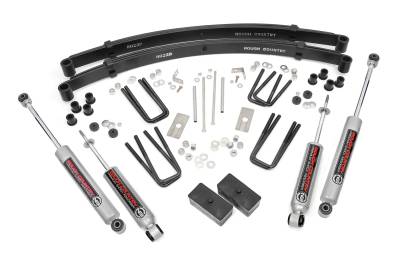 Rough Country Suspension Systems - Rough Country 700N3 3" Suspension Lift Kit for 79-83 Toyota Pickup 4WD