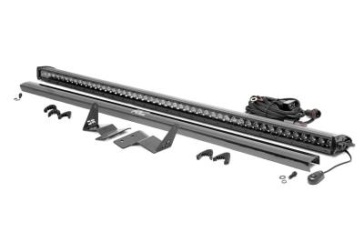 Rough Country Suspension Systems - Rough Country 71043 Windshield Mount 50" LED Light Bar Kit for 21-26 Ford Bronco