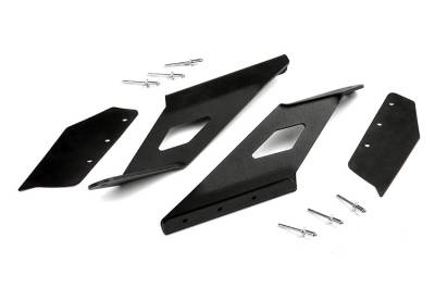 Rough Country Suspension Systems - Rough Country Upper Windshield 54" Light Bar Mounts Silverado/Sierra 70514B
