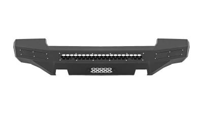 Rough Country Suspension Systems - Rough Country 10912 High Clearance Black Front Bumper 07-13 Sierra 1500