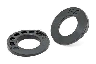 Rough Country Suspension Systems - Rough Country Rear Coil Spring Correction Plates Pair for Wrangler JK 1113