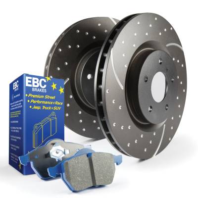 EBC Brakes - EBC Brakes S6KF1131 S6 Kits Bluestuff & GD Rotors