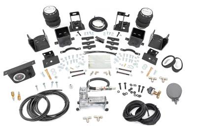 Rough Country Suspension Systems - Rough Country 10020C Rear Air Spring Kit w/Compressor for 05-16 F250/F350 4WD