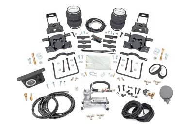 Rough Country Suspension Systems - Rough Country 10023C Rear Air Spring Kit w/Compressor for 05-16 F250/F350 SD