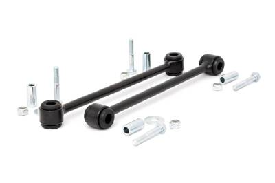 Rough Country Suspension Systems - Rough Country 1017 6" Lift Rear Sway Bar Links for Jeep Wrangler JK