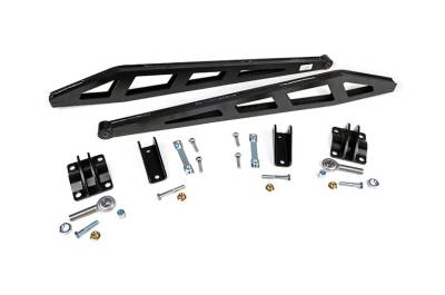 Rough Country Suspension Systems - Rough Country Rear Traction Bar Kit 0-7.5" Lift Silverado/Sierra 1500 4WD 1069