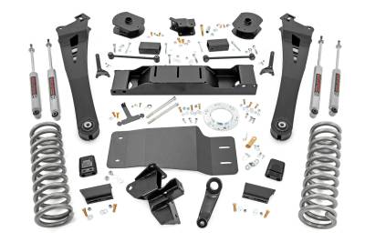 Rough Country Suspension Systems - Rough Country 36030 5" Non-AISIN Suspension Lift Kit for 19-24 RAM 2500 4WD