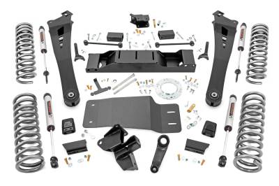Rough Country Suspension Systems - Rough Country 38370 5" V2 Non-AISIN Suspension Lift Kit for 19-24 RAM 2500 4WD