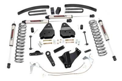 Rough Country Suspension Systems - Rough Country 59770 6" V2 Suspension Lift for 08-10 F250/F350 Super Duty Gas 4WD