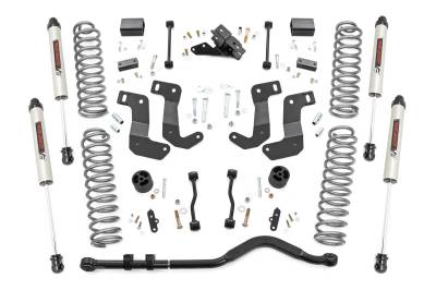 Rough Country Suspension Systems - Rough Country 66870 3.5" V2 Suspension Lift Kit for 18-23 Wrangler JL 4DR 4WD