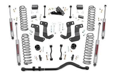 Rough Country Suspension Systems - Rough Country 66830 3.5" Suspension Lift Kit for 18-23 Jeep Wrangler JL 4DR 4WD