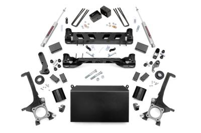 Rough Country Suspension Systems - Rough Country 75230 6" N3 Suspension Lift Kit for 16-21 Toyota Tundra 2WD/4WD