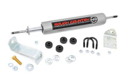Rough Country Suspension Systems - Rough Country 8738530 N3 Single Steering Stabilizer 0-6" Lift for 69-87 GM Truck