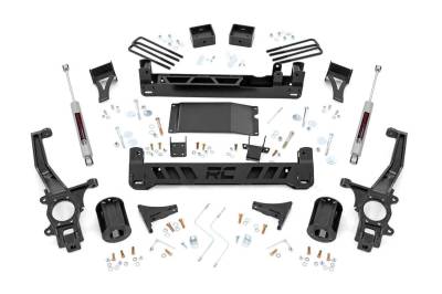 Rough Country Suspension Systems - Rough Country 87930 6" Suspension Lift Kit for 05-21 Nissan Frontier 2WD/4WD