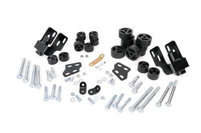 Rough Country Suspension Systems - Rough Country RC701 1.25" Body Lift Kit for 07-13 Silverado/Sierra 1500 2WD/4WD