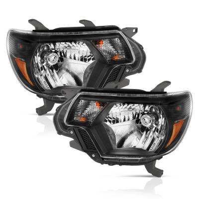 Anzo USA - Anzo USA 111395 Crystal Headlight Set for 12-15 Toyota Tacoma