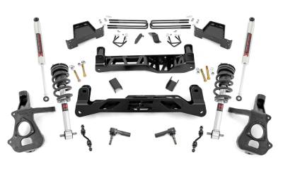Rough Country Suspension Systems - Rough Country 18740 7" M1 Lift Kit Alu/Steel for 14-18 Silverado/Sierra 1500 RWD