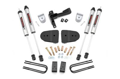 Rough Country Suspension Systems - Rough Country 43470 3" V2 Suspension Lift Kit for 23-26 F250/F350 Super Duty 4WD