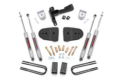 Rough Country Suspension Systems - Rough Country 43430 3" Suspension Lift Kit for 23-25 F250 Super Duty 4WD