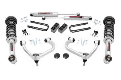 Rough Country Suspension Systems - Rough Country 41431 3" N3 Suspension Lift Kit for 21-26 Ford F150 4WD