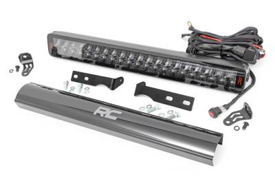 Rough Country Suspension Systems - Rough Country 80773 Bumper Mount 20" LED Light Bar Kit for 11-20 Grand C WK2