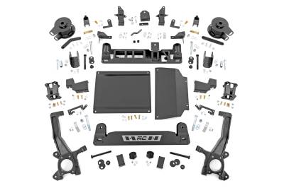 Rough Country Suspension Systems - Rough Country 71800 6" Suspension Lift Kit for 22-26 Toyota Tundra OE Air Ride