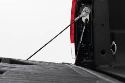 Rough Country Suspension Systems - Rough Country 73220 Tailgate Assist Strut Kit Black for 99-16 Ford F250/F350 SD
