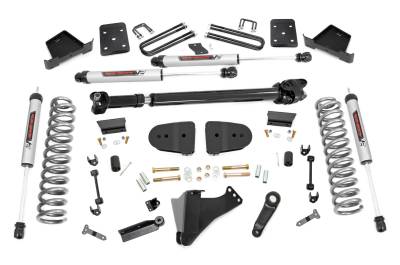 Rough Country Suspension Systems - Rough Country 43771 6" V2 Lift Kit w/o OVLD for 23-26 Ford F250/F350 Diesel