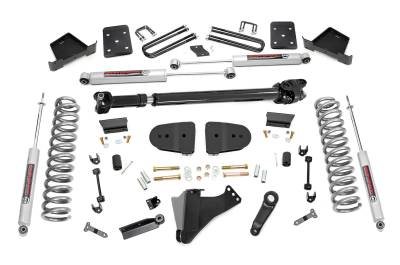 Rough Country Suspension Systems - Rough Country 43731 6" Lift Kit w/o OVLD for 23-26 F250/F350 SD Diesel 4WD