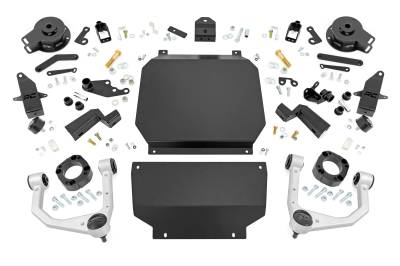 Rough Country Suspension Systems - Rough Country 71300 3.5" Suspension Lift OE Air Ride for 22-26 Toyota Tundra 4WD