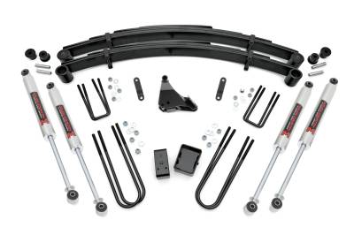 Rough Country Suspension Systems - Rough Country 49640 6" M1 Lift Kit w/Rear Blocks 99-04 F250/F350 V10/Diesel 4WD