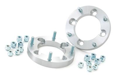 Rough Country Suspension Systems - Rough Country 4x136/4x137 To 4x156 Aluminum Wheel Adapters Pair 10096